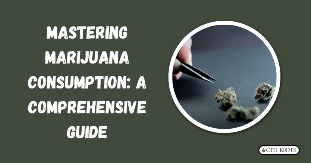 Mastering Marijuana Consumption: A Comprehensive Guide